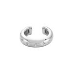 Bijoux d'oreilles astre precieux argent blanc oxyde de zirconium