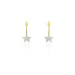 Boucles d'oreilles chirine or jaune