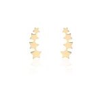 Boucles d'oreilles grimpantes plaqué or nayeli Boucles d'oreilles grimpantes plaqué or nayeli