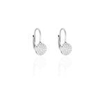 Boucles d'oreilles pendantes fantine argent blanc oxyde de zirconium Boucles d'oreilles pendantes fantine argent blanc oxyde de zirconium