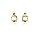 Boucles d'oreilles pendantes plaqué or jaune alfonsina Boucles d'oreilles pendantes plaqué or jaune alfonsina