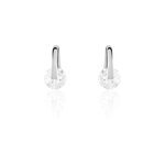 Boucles d'oreilles pendantes vera argent blanc oxyde de zirconium Boucles d'oreilles pendantes vera argent blanc oxyde de zirconium