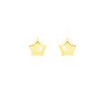 Boucles d'oreilles puces alphonsine etoile or jaune Boucles d'oreilles puces alphonsine etoile or jaune
