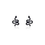 Boucles d'oreilles puces muses argent blanc oxydes de zirconium