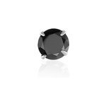 Boucle d'oreille puce unitaire niels argent blanc oxyde de zirconium Boucle d'oreille puce unitaire niels argent blanc oxyde de zirconium