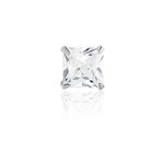 Boucle d'oreille puce unitaire paco argent blanc oxyde de zirconium Boucle d'oreille puce unitaire paco argent blanc oxyde de zirconium