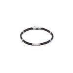 Bracelet acier blanc pacome