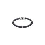 Bracelet acier blanc polo