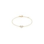 Bracelet amazonia plaqu or jaune oxyde de zirconium