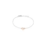 Bracelet argent bicolore toyo