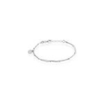 Bracelet argent blanc mireio
