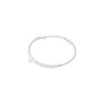 Bracelet argent blanc sapphira