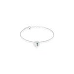 Bracelet argent pero onyx
