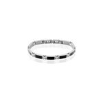 Bracelet arnaud acier blanc