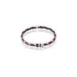 Bracelet axel acier blanc