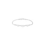 Bracelet ayann argent blanc
