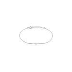 Bracelet bormana argent blanc oxyde de zirconium