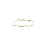 Bracelet caralia plaqu or jaune