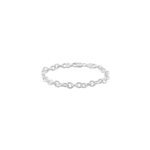 Bracelet carola argent blanc