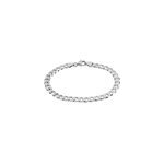 Bracelet casper maille gourmette argent blanc Bracelet casper maille gourmette argent blanc
