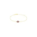 Bracelet chlea coeur or jaune