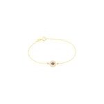 Bracelet christelle etoile or jaune