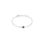 Bracelet clementine argent blanc oxyde de zirconium