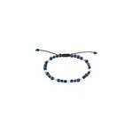 Bracelet cusco acier blanc lapis lazuli Bracelet cusco acier blanc lapis lazuli