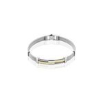 Bracelet davilia or acier bicolore