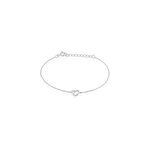 Bracelet dorthea argent blanc oxyde de zirconium