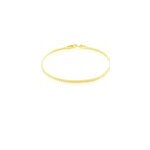 Bracelet elnora maille anglaise or jaune Bracelet elnora maille anglaise or jaune