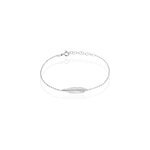Bracelet euriell argent blanc