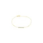 Bracelet galla or jaune