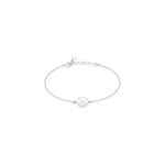 Bracelet hawai argent blanc