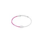 Bracelet infini pop argent blanc oxyde de zirconium Bracelet infini pop argent blanc oxyde de zirconium