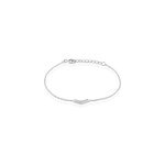 Bracelet irina argent blanc oxyde de zirconium