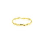 Bracelet izel maille anglaise or jaune