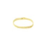 Bracelet jimmy maille americaine or jaune