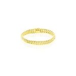 Bracelet jimmy maille americaine or jaune