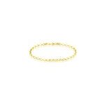 Bracelet jodie maille jaseron or jaune