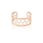Bracelet jonc azemia acier rose