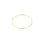 Bracelet jonc cynthia fil rond lisse or jaune