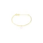 Bracelet jonc ida coeur or jaune