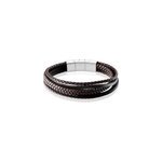 Bracelet jourdan byron acier blanc