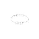 Bracelet joy argent blanc