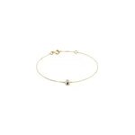 Bracelet lareyna or bicolore saphir
