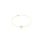 Bracelet love is in the air or jaune oxyde de zirconium Bracelet love is in the air or jaune oxyde de zirconium