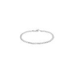 Bracelet maille argent casper