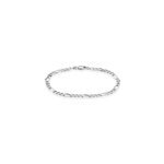 Bracelet maille argent vivian