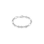 Bracelet maille camiorica argent blanc
